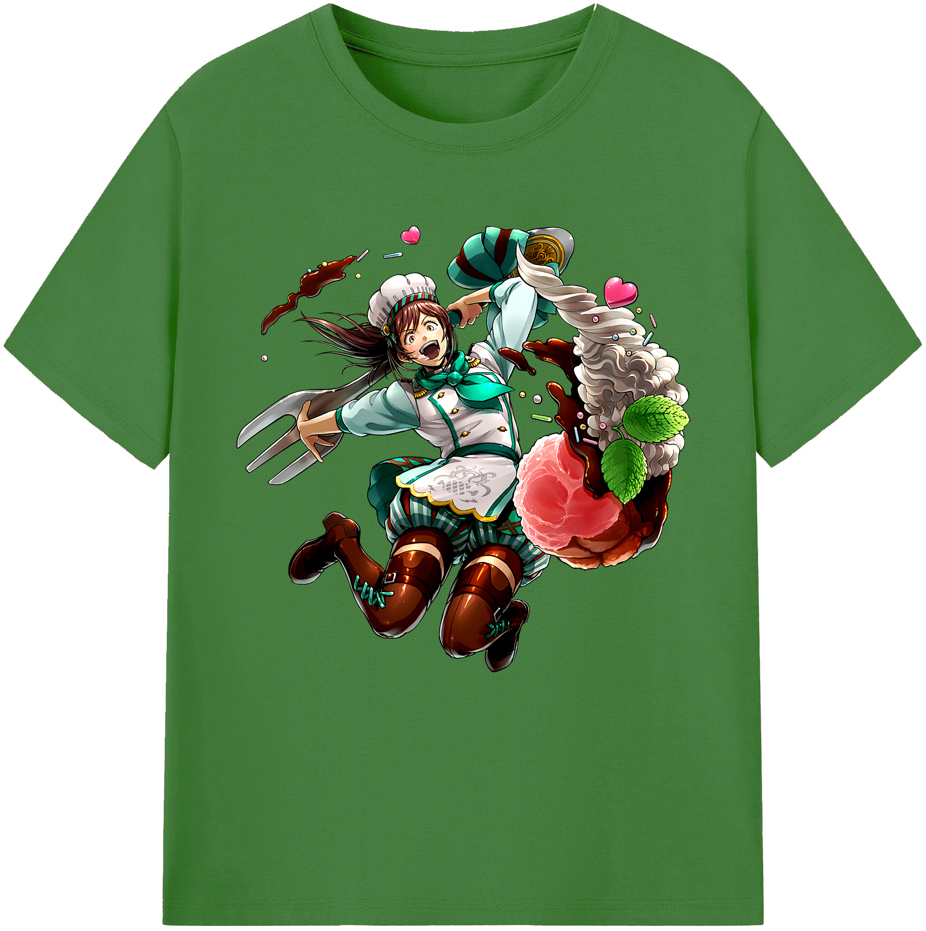 （画像用） 進撃の巨人 サシャ·ブラウス Attack on Titan Sasha Blaus レディースカジュアルプリントTシャツ（綿100％）